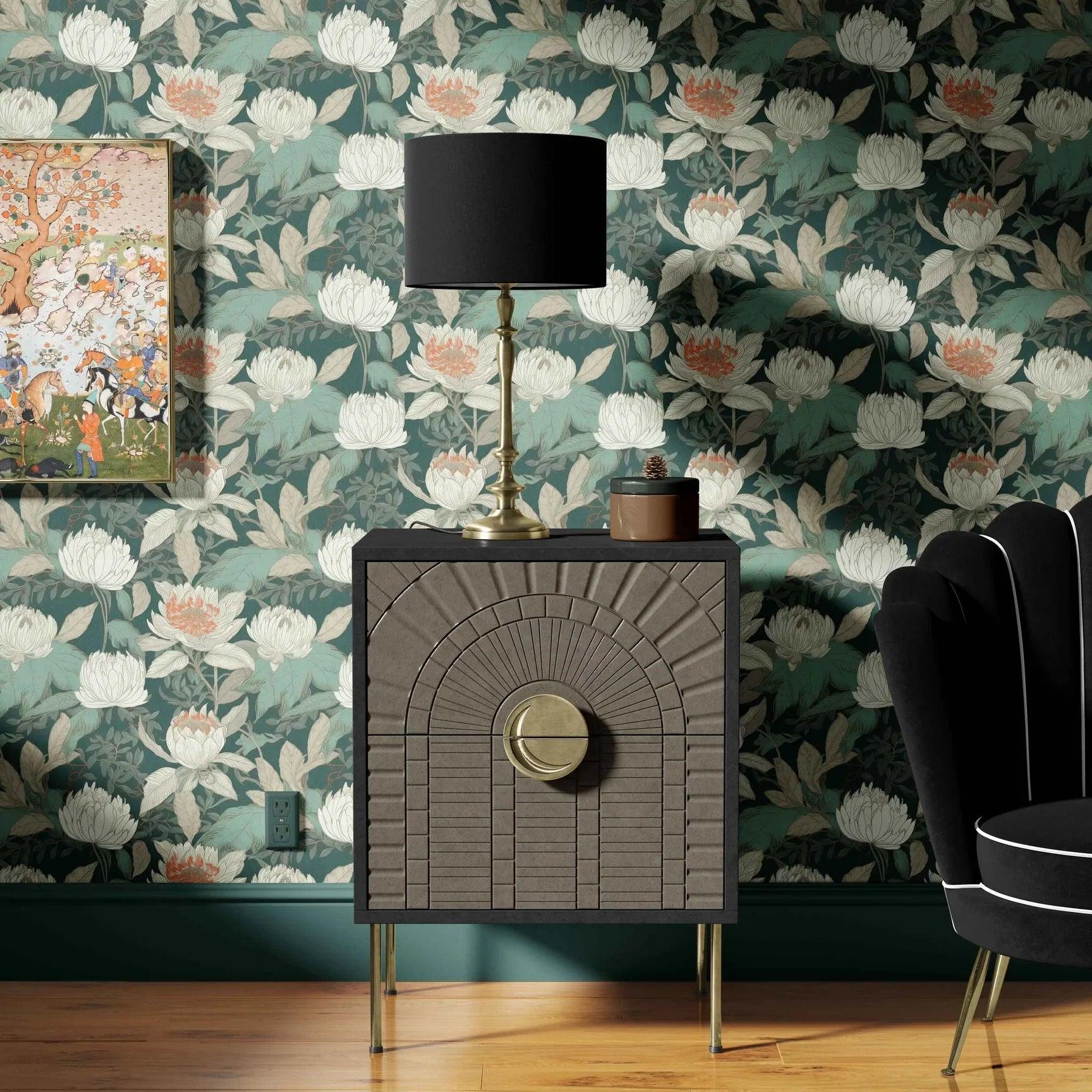 Our Design Vision: Huggleberry Hill's Peel-and-Stick Wallpaper - Huggleberry Hill