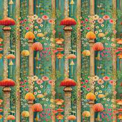 Fairytale Frolic Wallpaper Sample