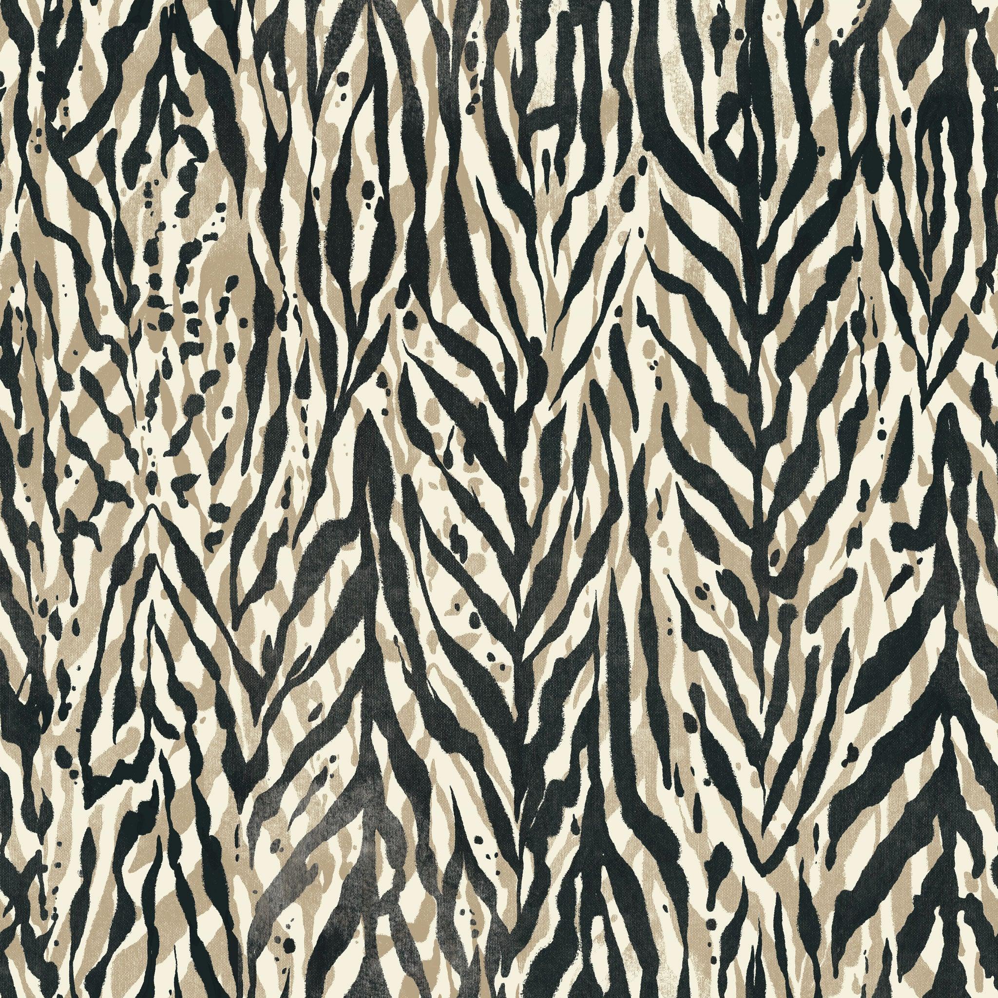 Abstract Zebra Print Wallpaper - Huggleberry Hill