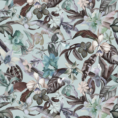 Exotic Orchid Wallpaper - Huggleberry Hill