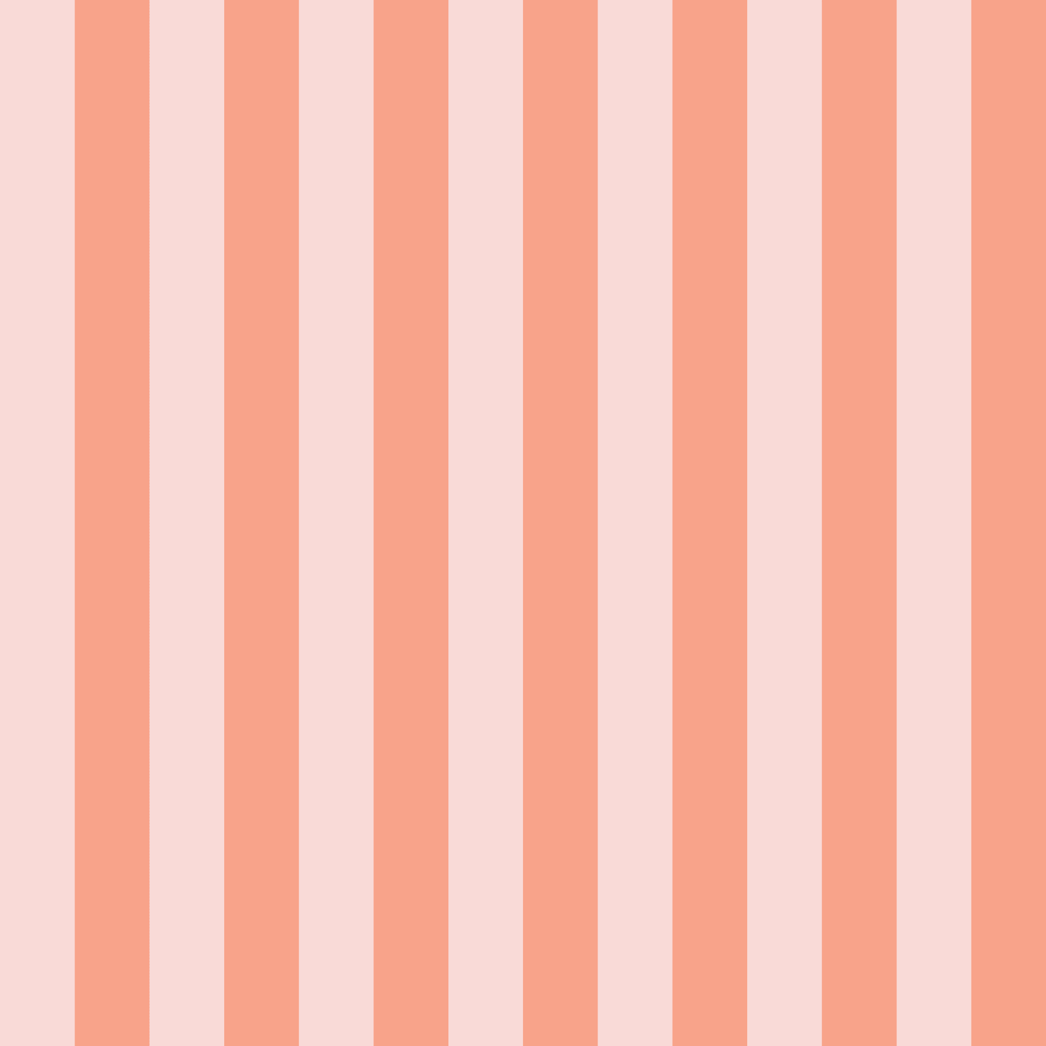 Peach & Pink Thin Stripe Wallpaper - Huggleberry Hill