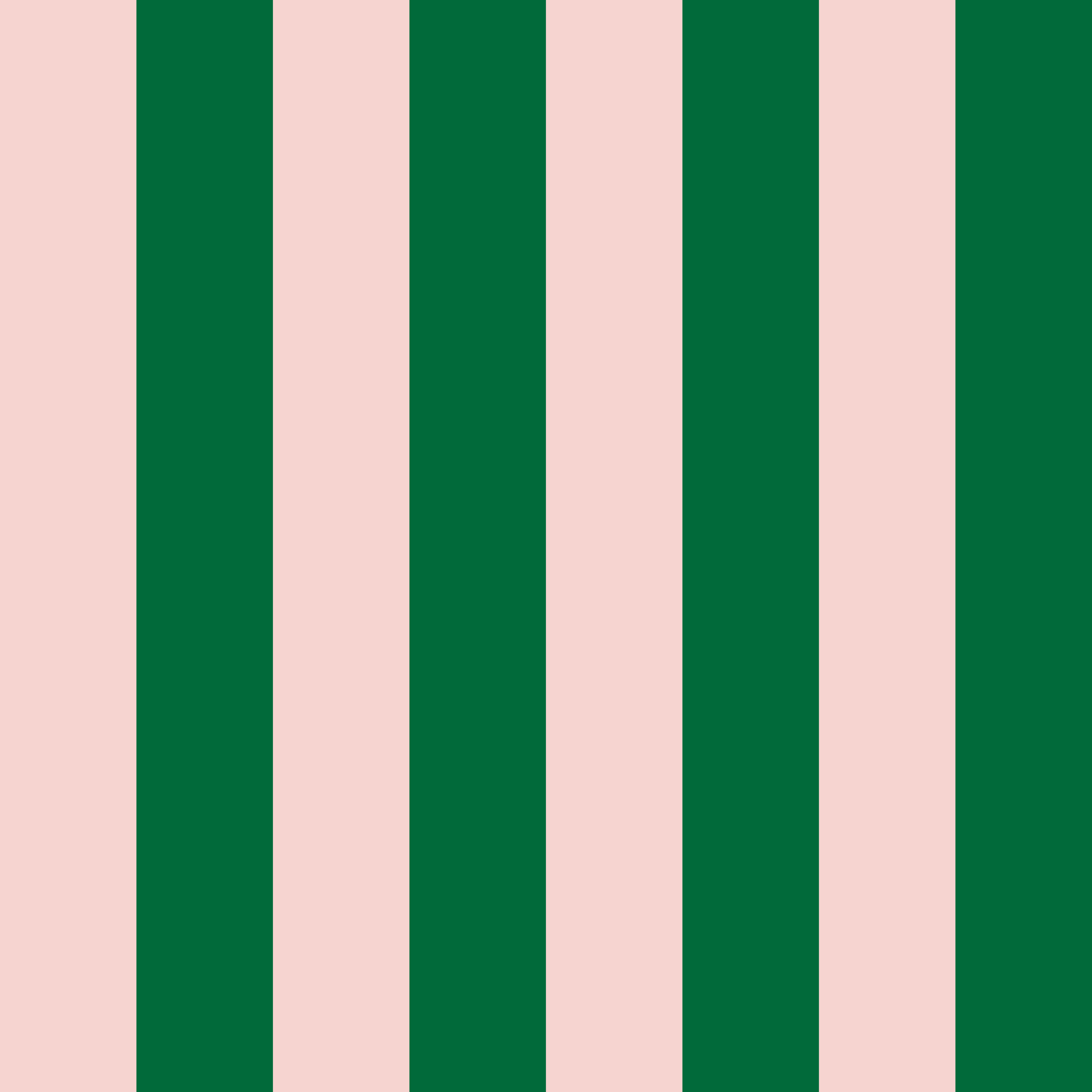 Pink & Green Wide Stripe Wallpaper - Huggleberry Hill
