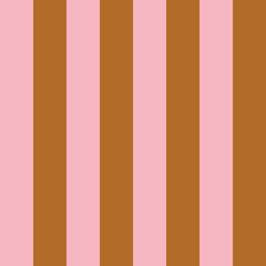 Pink and Gold Wide Stripe Wallpaper - Huggleberry Hill