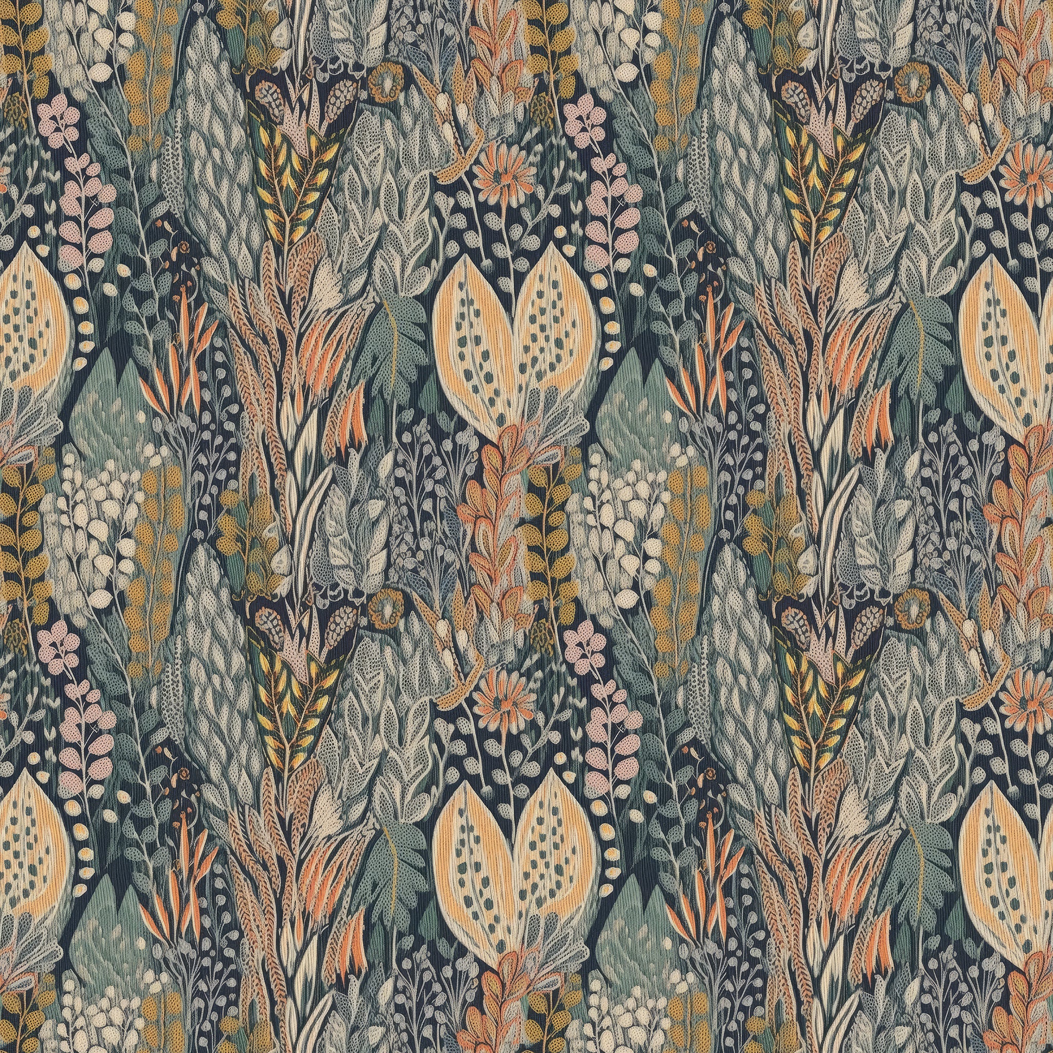 Mystic Meadow Wallpaper - Huggleberry Hill