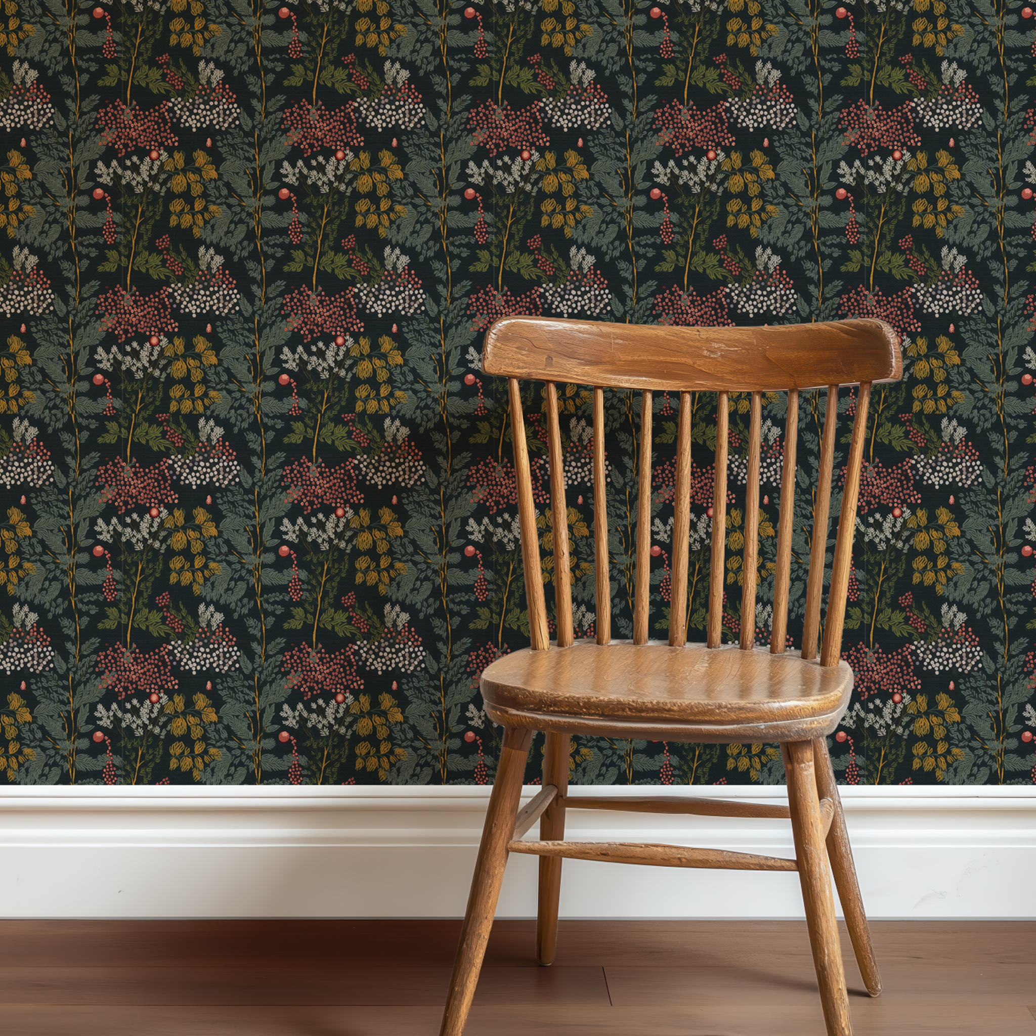 Wildflower Grove Wallpaper - Huggleberry Hill