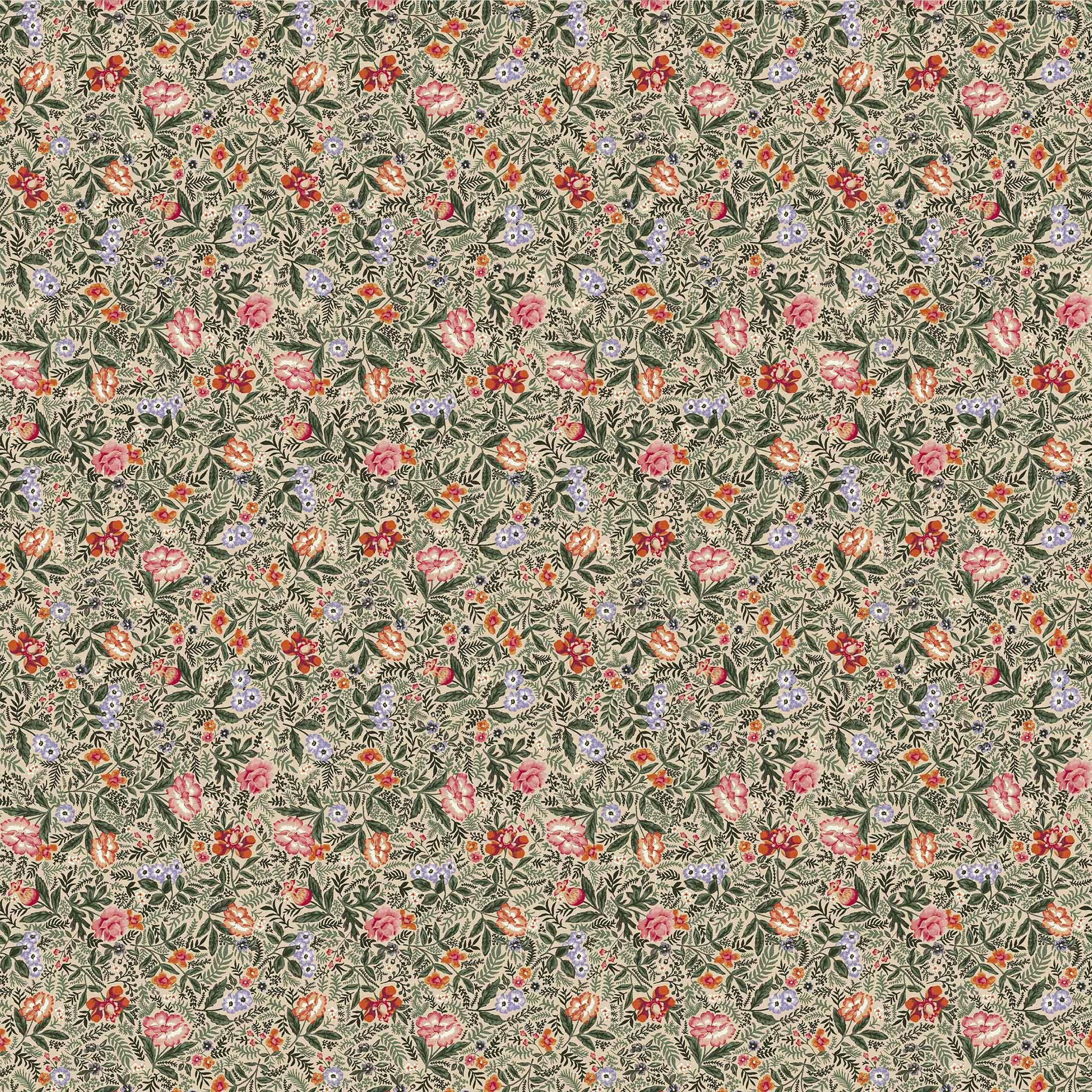 Heritage Blooms Wallpaper - Huggleberry Hill
