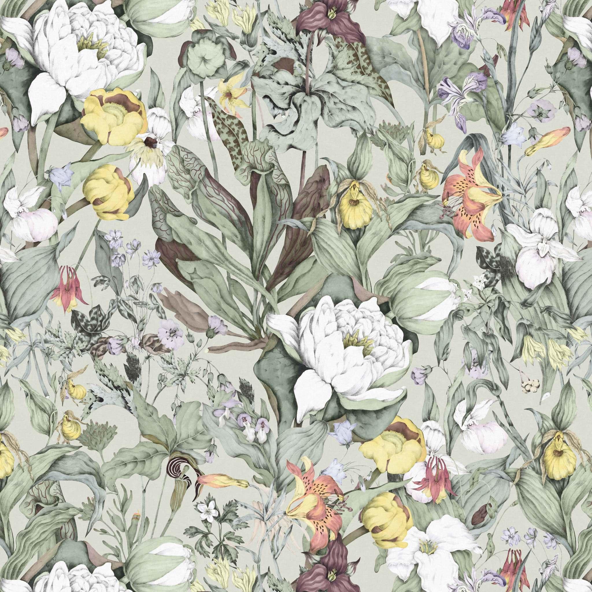 Wild Botanical Wallpaper - Huggleberry Hill