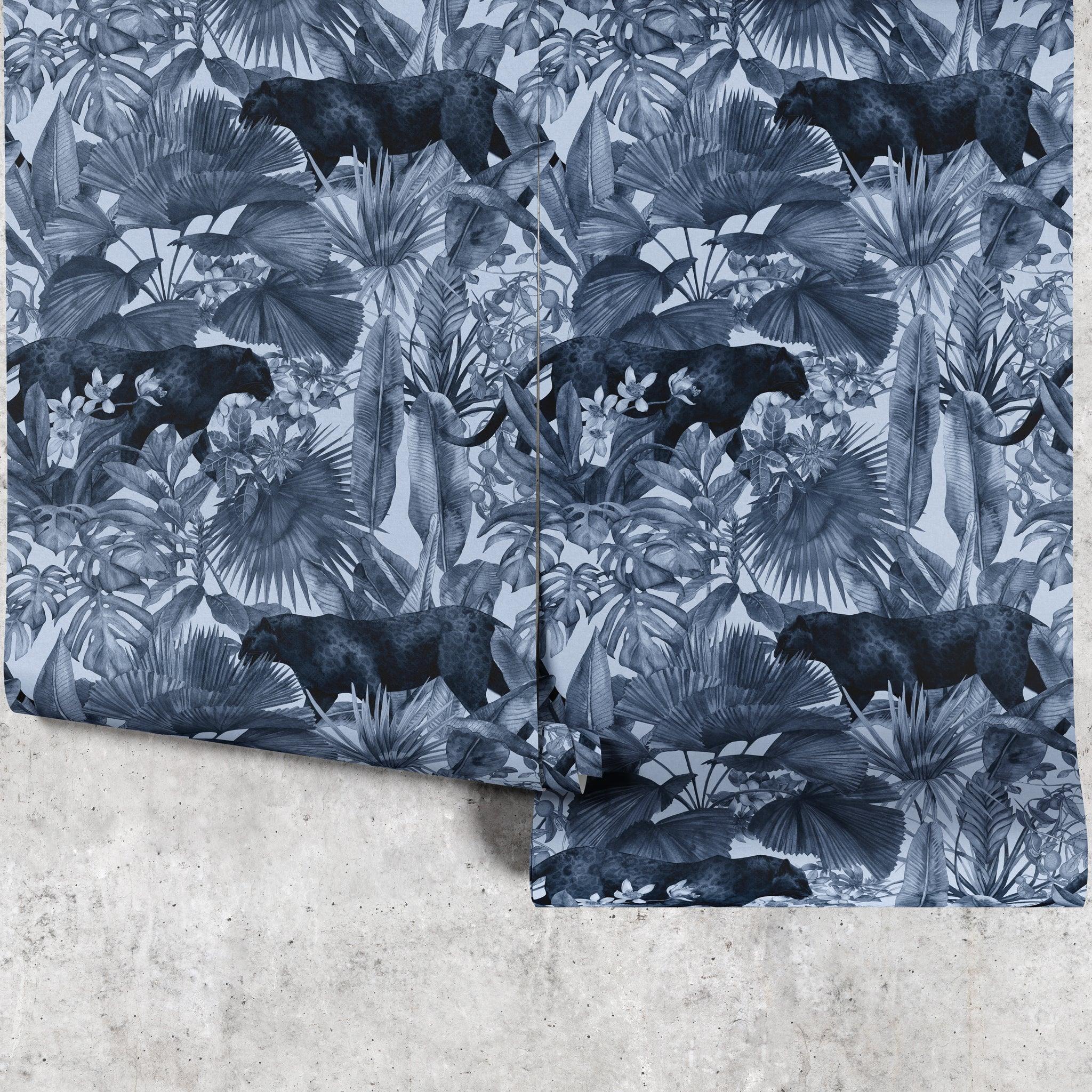 Jungle Panther Wallpaper - Huggleberry Hill