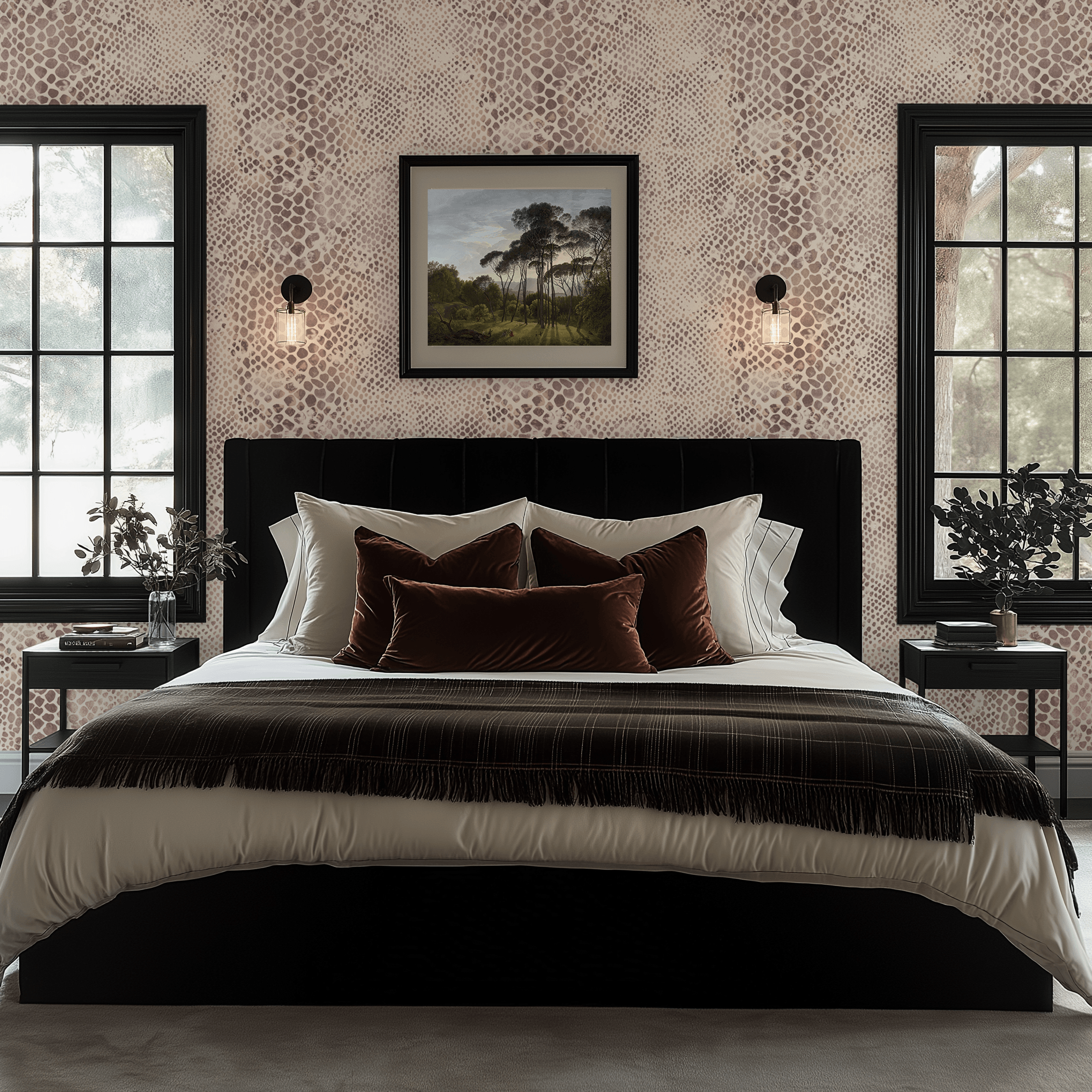 Python Snakeskin Wallpaper - Huggleberry Hill