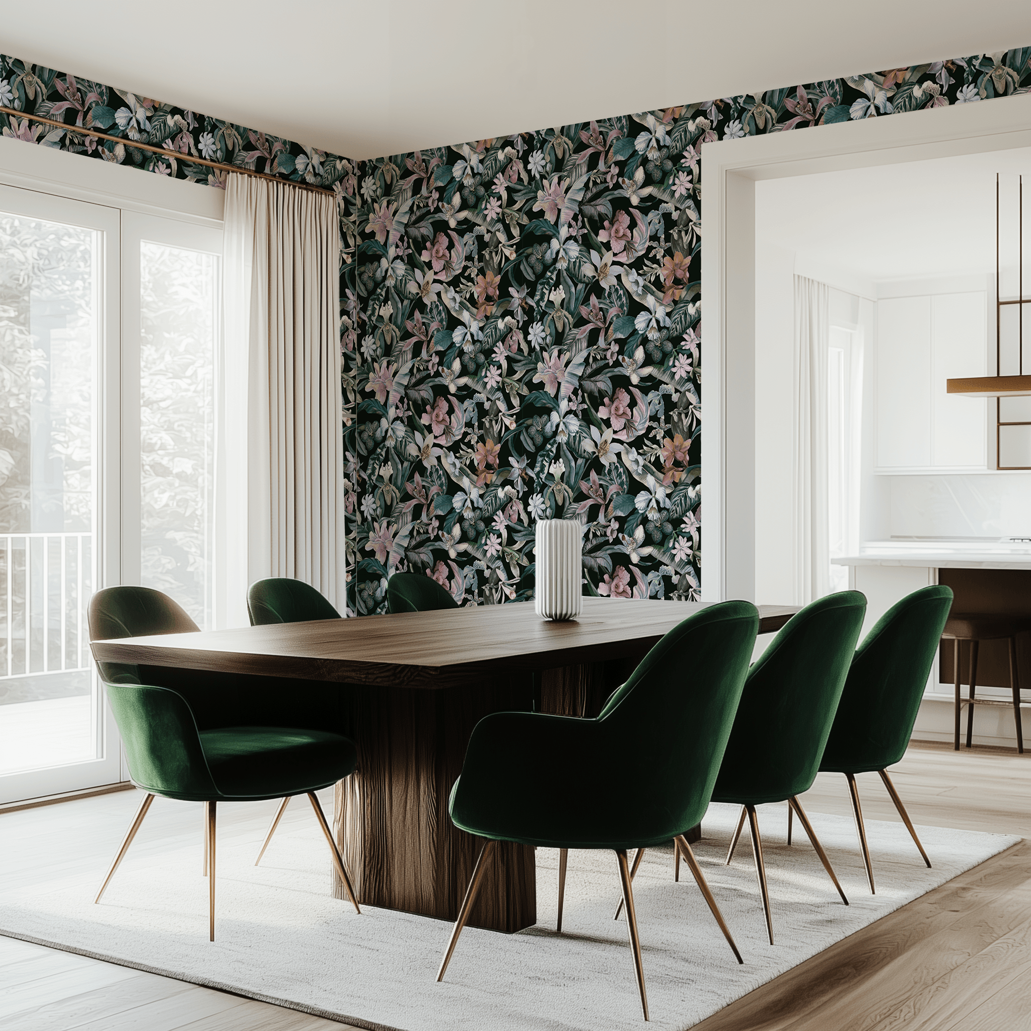 Exotic Orchid Wallpaper - Huggleberry Hill