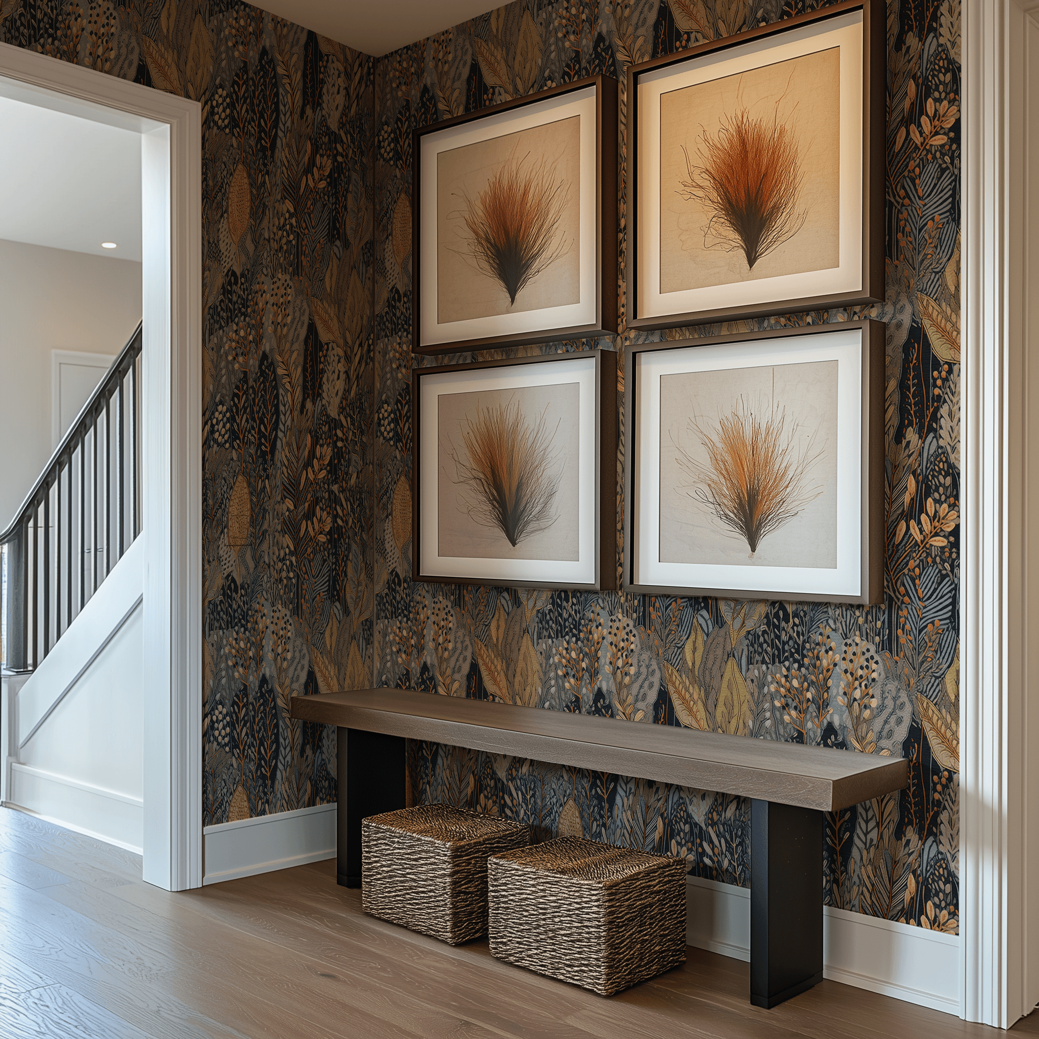 Deep Dark Woods Wallpaper - Huggleberry Hill