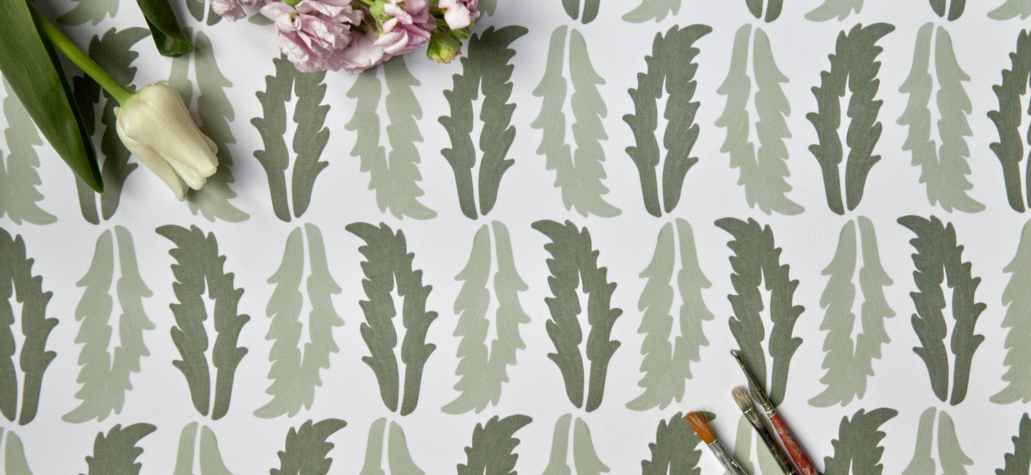 Our OKEO-TEX 100 Certified Peel-and-Stick Wallpaper vs. Vinyl Wallpaper: A Comparison - Huggleberry Hill