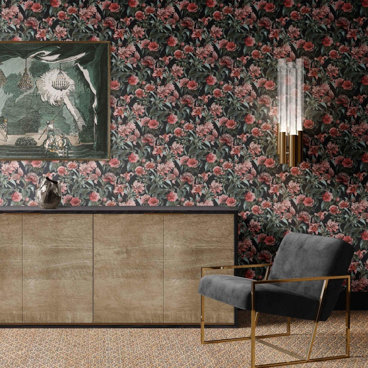 How To Put Peel & Stick Wallpaper on Textured Walls - Huggleberry Hill