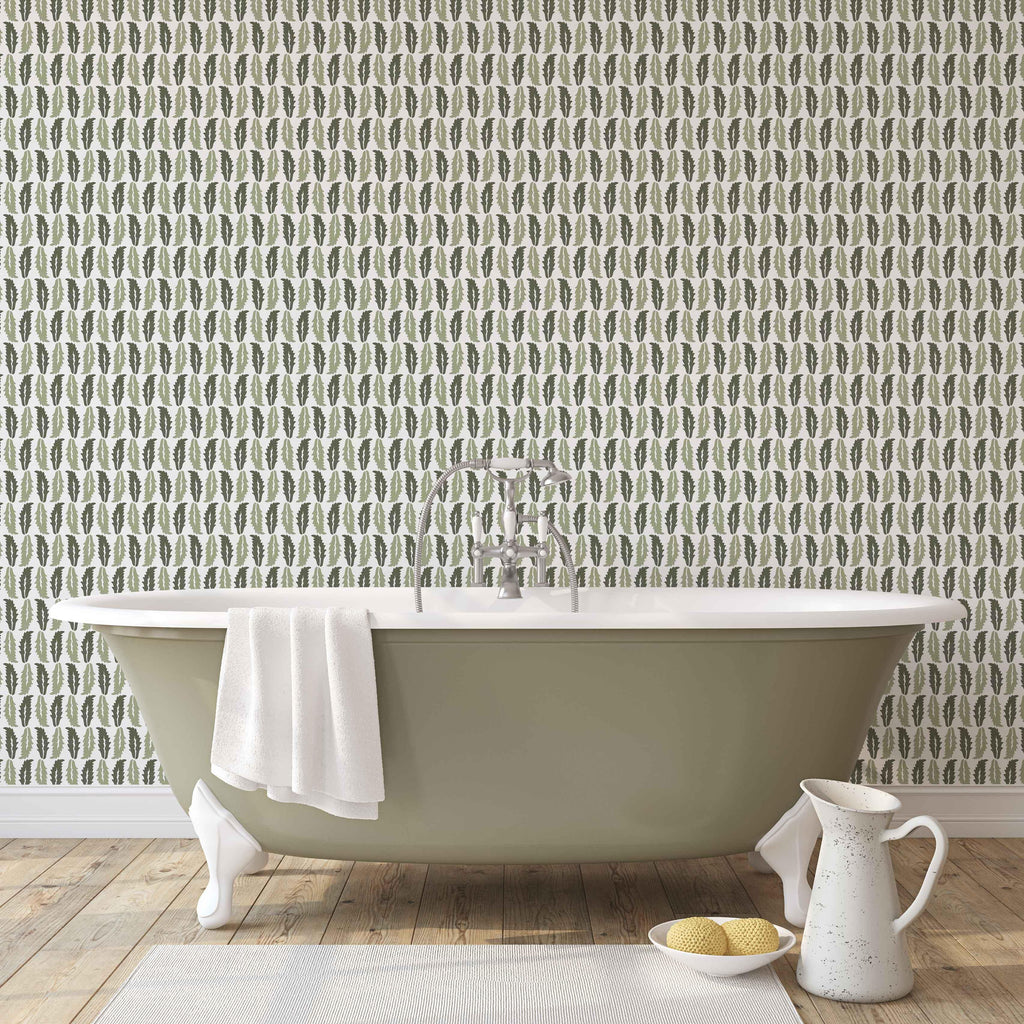 Can You Use Peel & Stick Wallpaper in a Bathroom? Huggleberry Hill