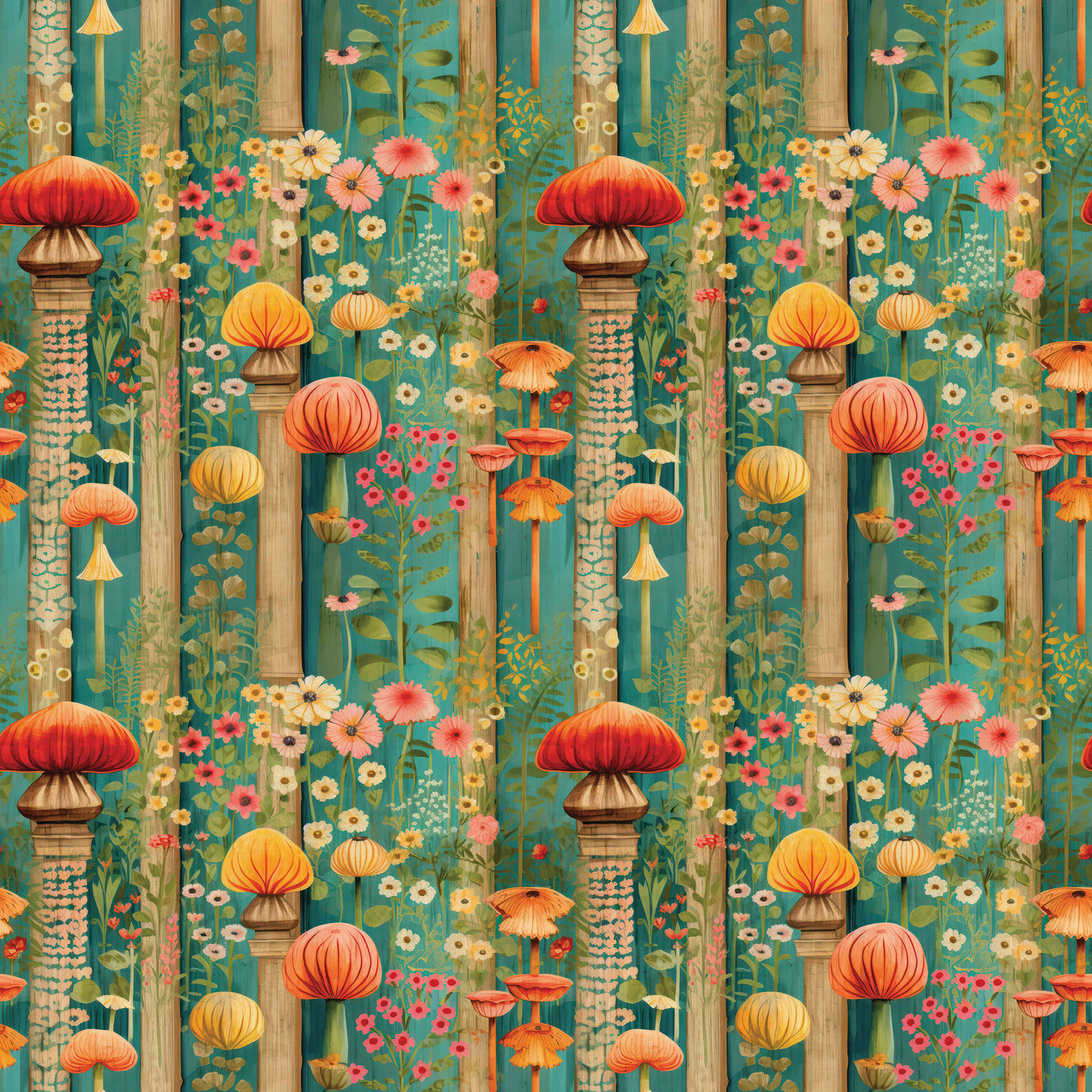 Fairytale Frolic Wallpaper