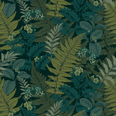 Jungle Fern Wallpaper - Huggleberry Hill