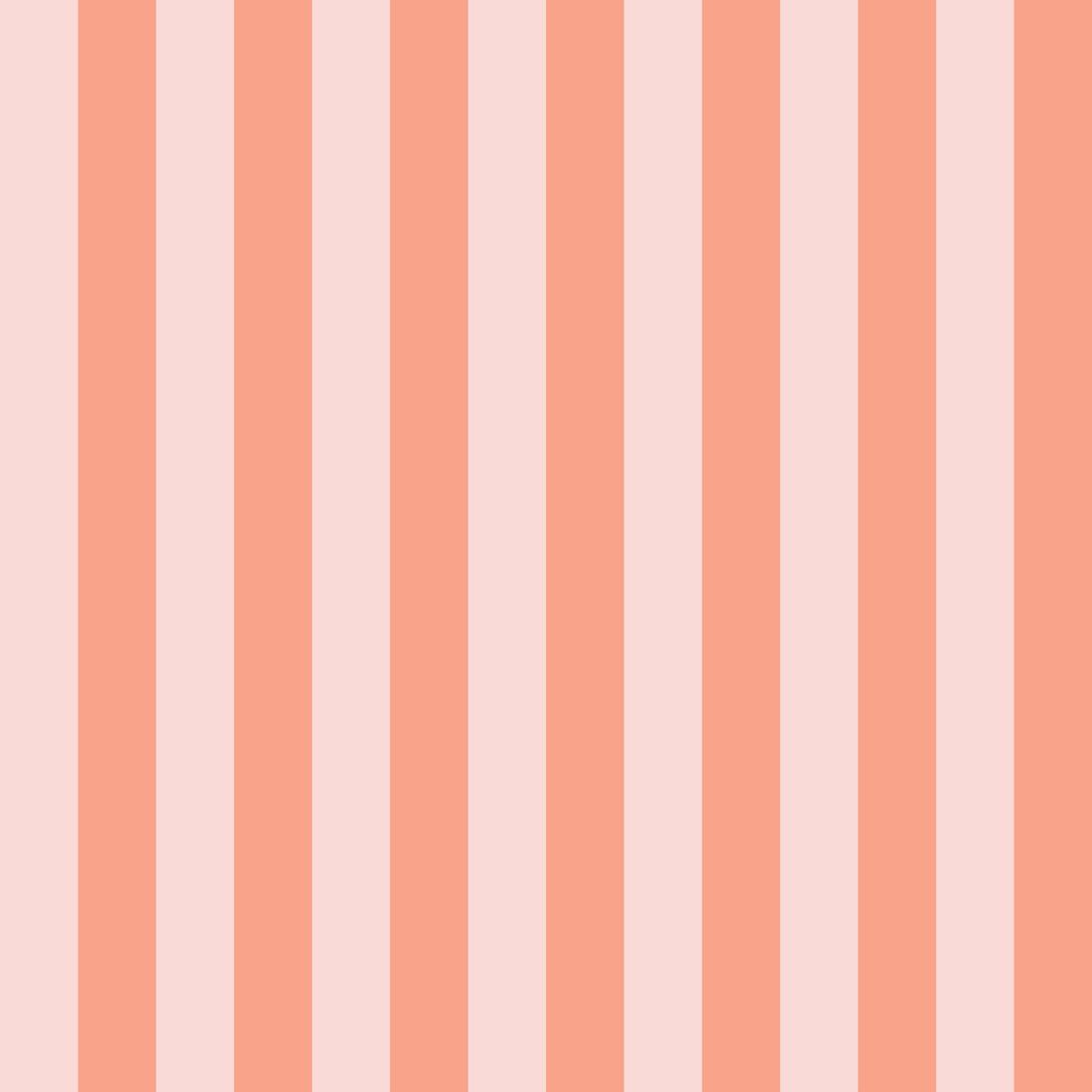 Peach & Pink Thin Stripe Wallpaper - Huggleberry Hill