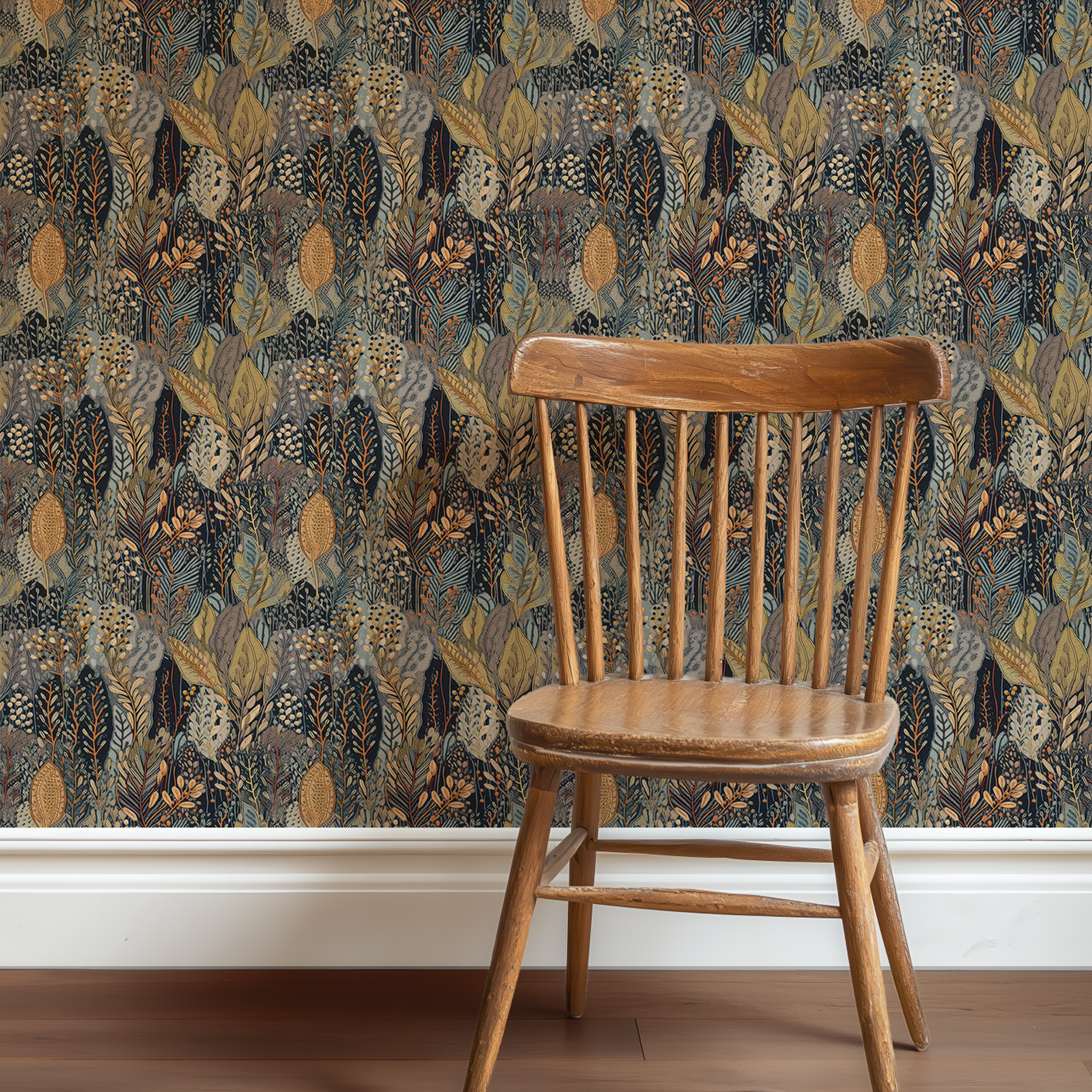 Deep Dark Woods Wallpaper - Huggleberry Hill