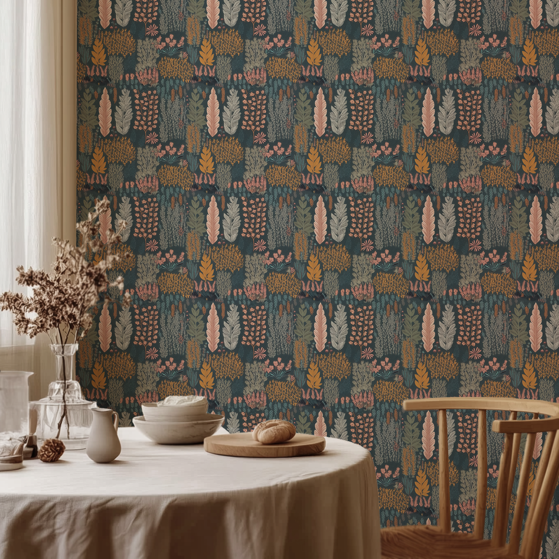 Woodland Fern Wallpaper - Huggleberry Hill