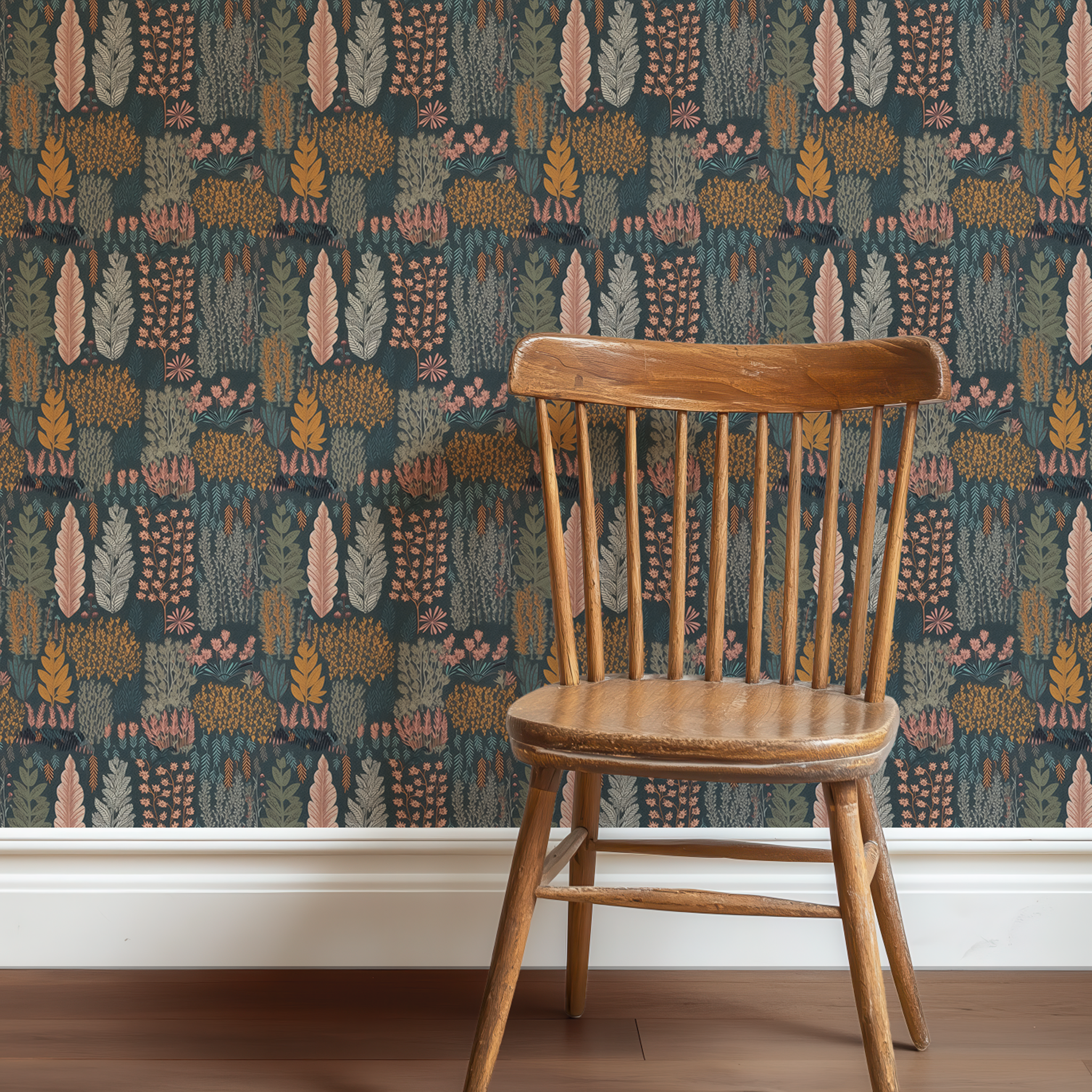 Woodland Fern Wallpaper - Huggleberry Hill