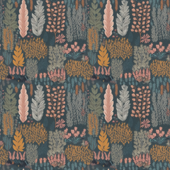 Woodland Fern Wallpaper - Huggleberry Hill