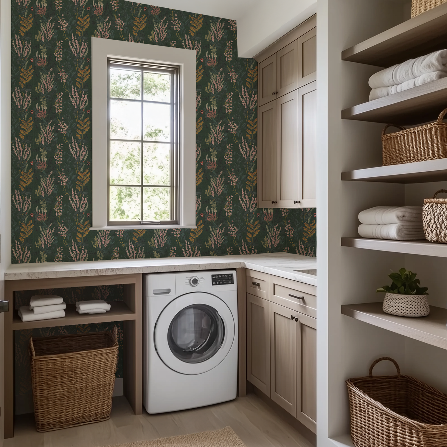Twigs &amp; Sprigs Wallpaper - Huggleberry Hill