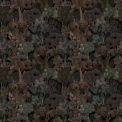 Moonlit Forest Wallpaper | Huggleberry Hill