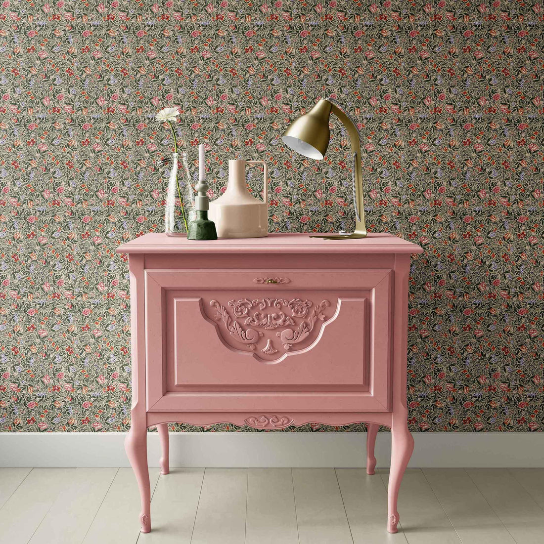 Heritage Blooms Wallpaper - Huggleberry Hill