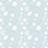 Cutout Flowers Wallpaper Blue