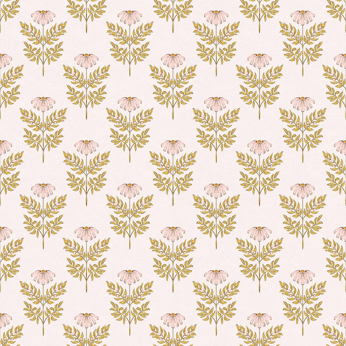 Painted Daisies Wallpaper - Huggleberry Hill