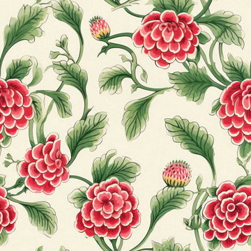 Huggleberry Hill Jaipuri Wallpaper