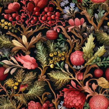 Huggleberry Hill Tempting Rouge Wallpaper