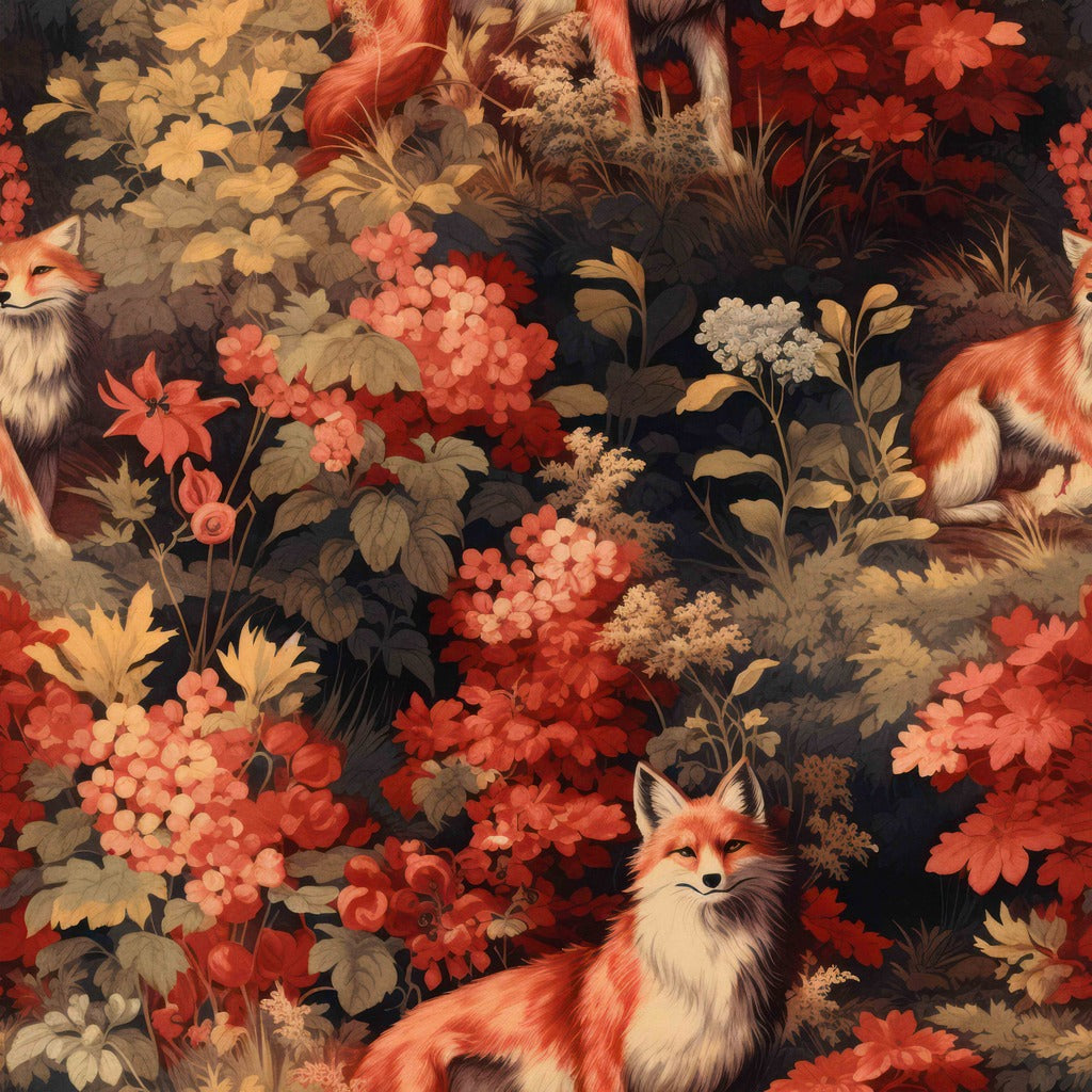 Huggleberry Hill Autumn Fox Wallpaper