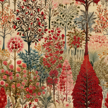 Huggleberry Hill Bejewelled Wallpaper