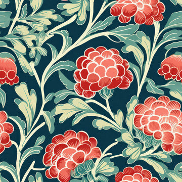 Huggleberry Hill Busy Lizzie Wallpaper