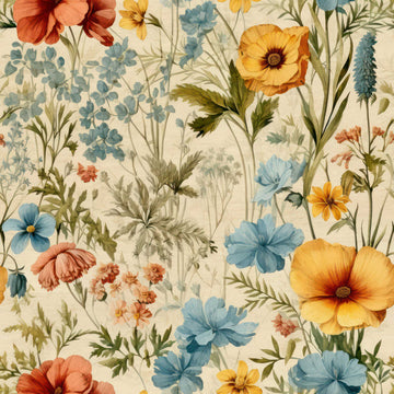 Huggleberry Hill Cottage Garden Wallpaper