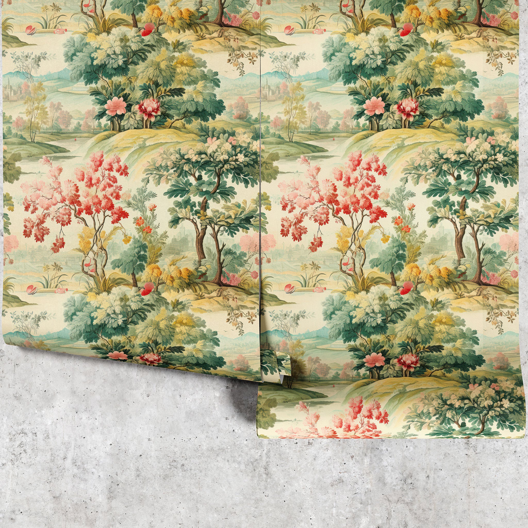 Huggleberry Hill La Riviera Wallpaper Panels