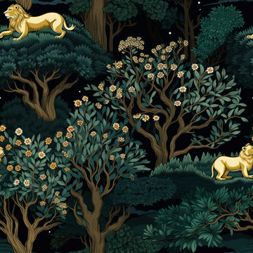 Huggleberry Hill Lion Culture Wallpaper