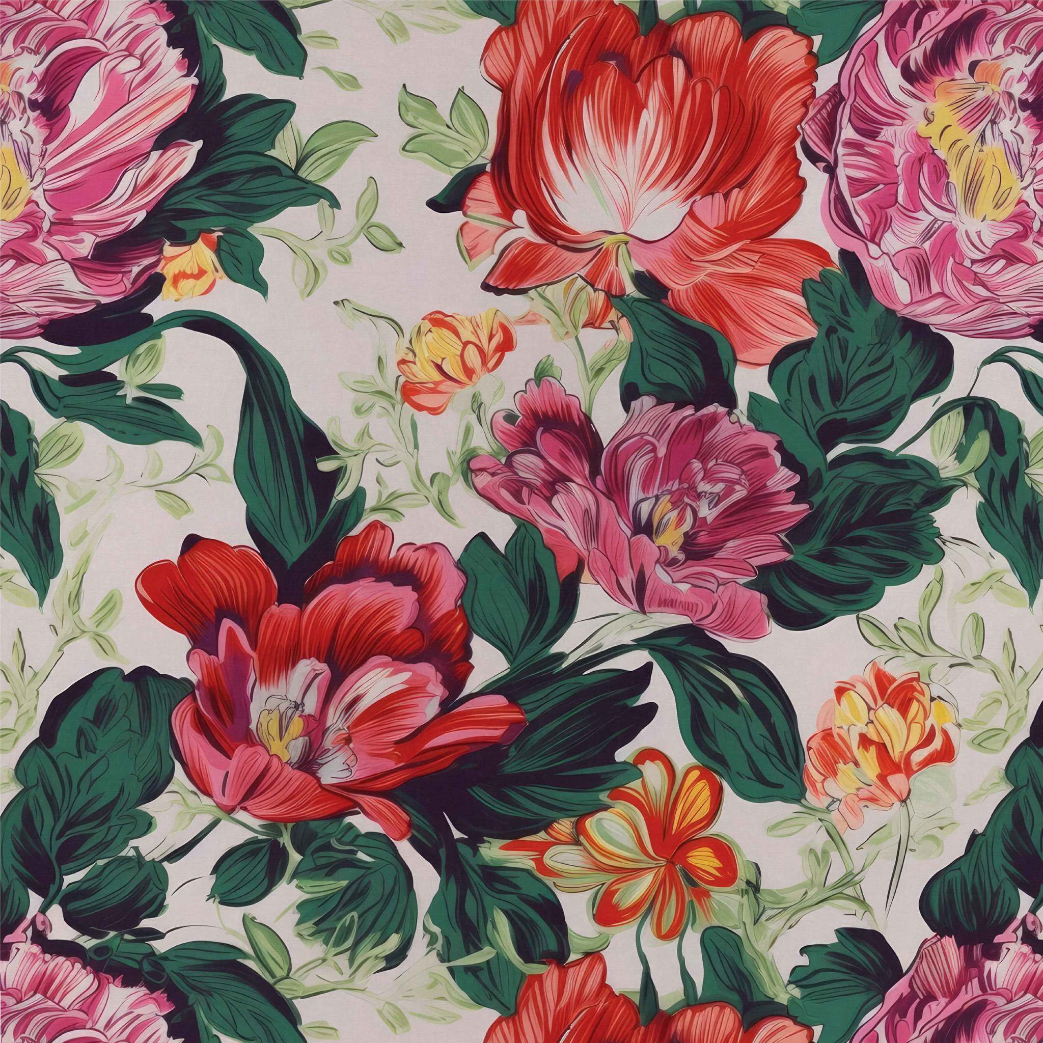 Vintage Blossom Wallpaper Samples