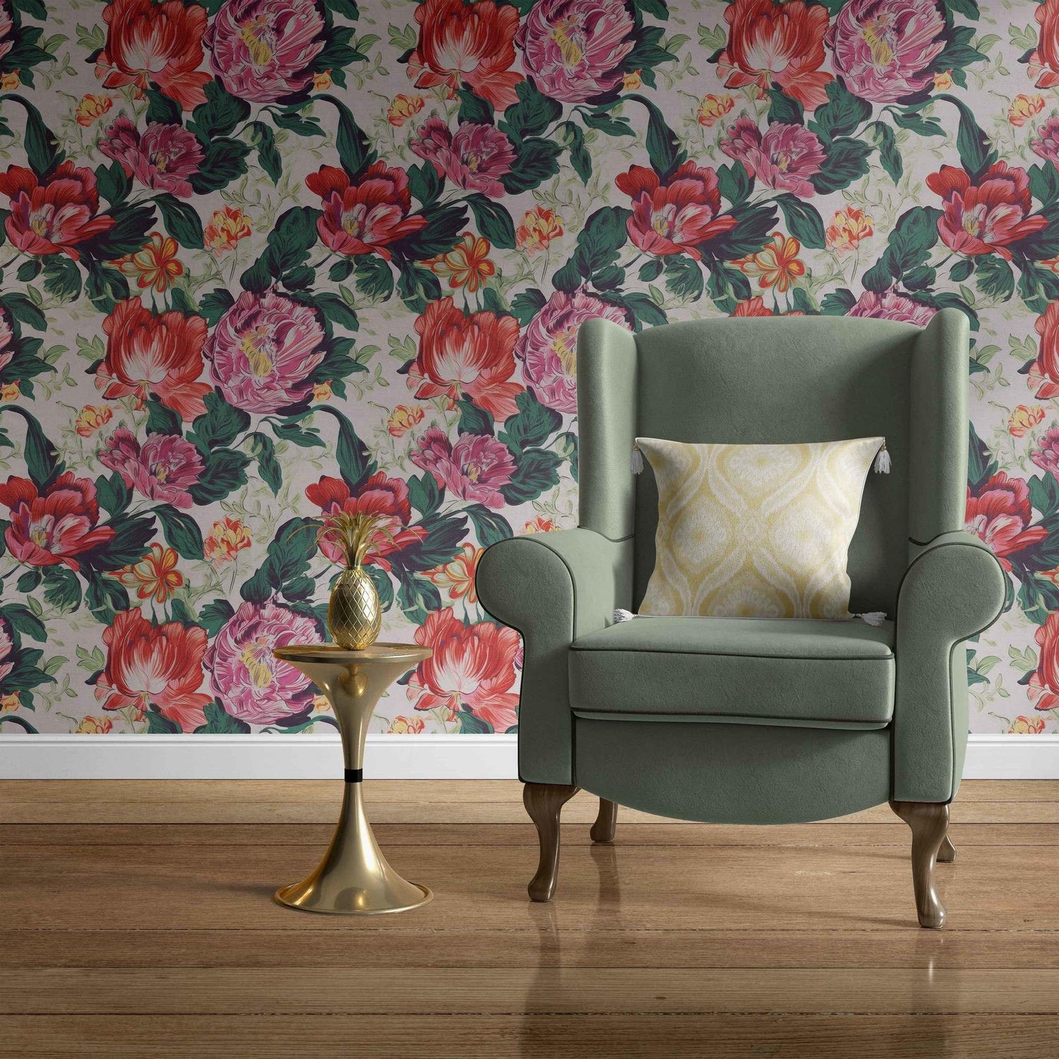 Vintage Blossom Wallpaper - Huggleberry Hill