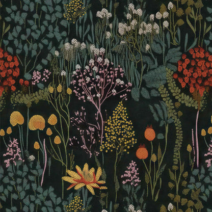 Midnight Garden Wallpaper Samples