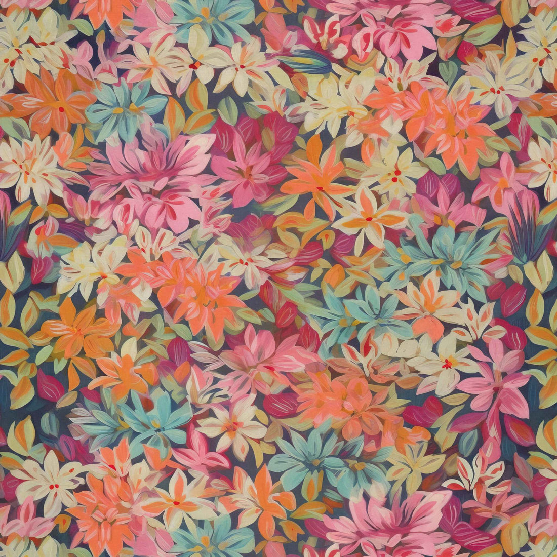 Flower Frenzy Wallpaper