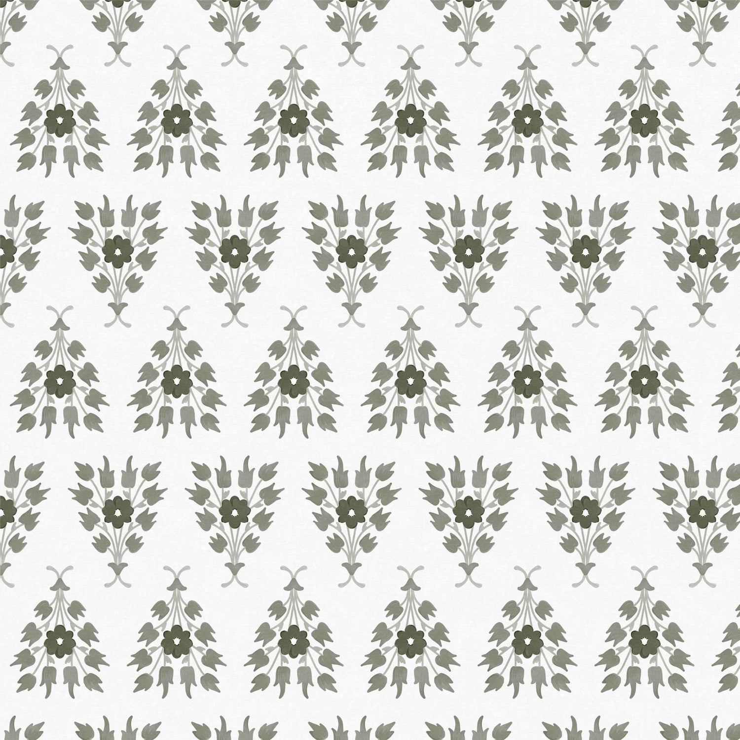 Tulips and Tussie-Mussies Wallpaper