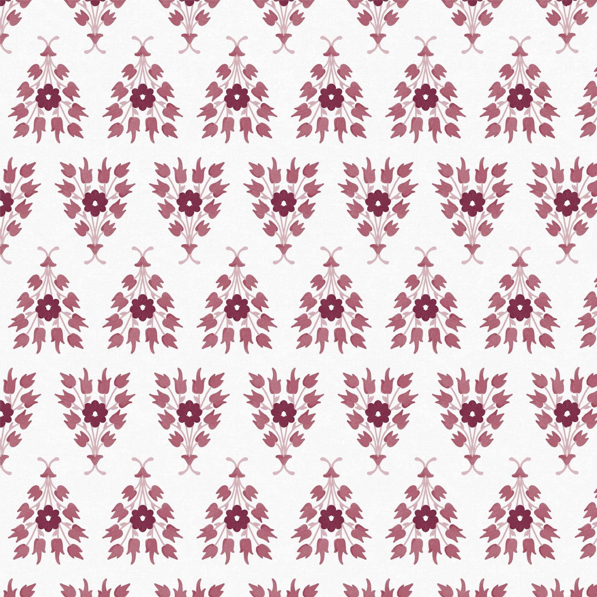 Tulips and Tussie-Mussies Wallpaper - Huggleberry Hill