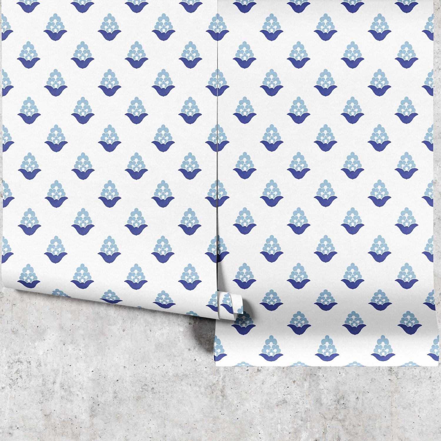 Blooming Verbena Wallpaper - Huggleberry Hill
