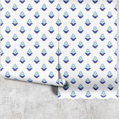 Blooming Verbena Wallpaper - Huggleberry Hill