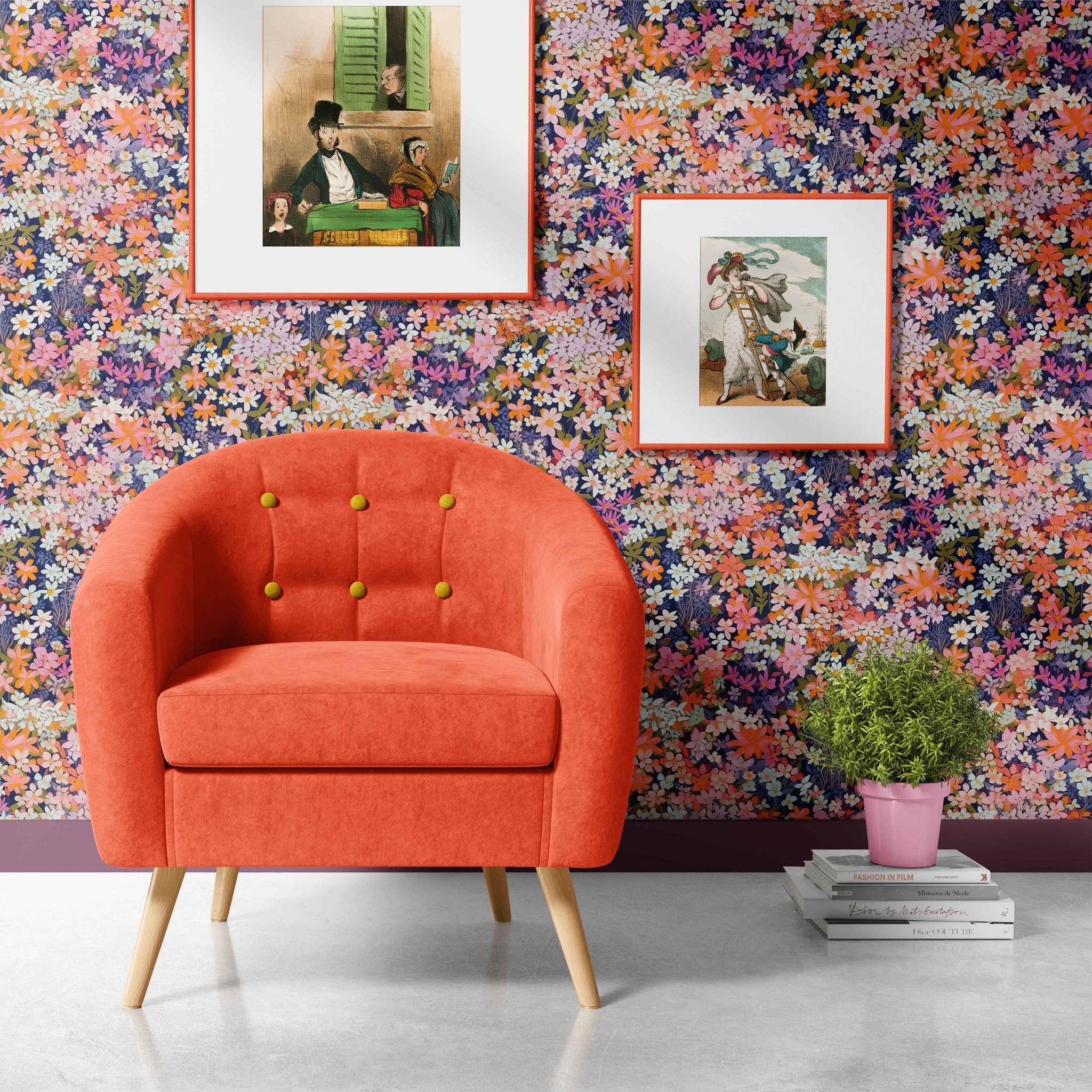 Ditty Bouquet Wallpaper - Huggleberry Hill