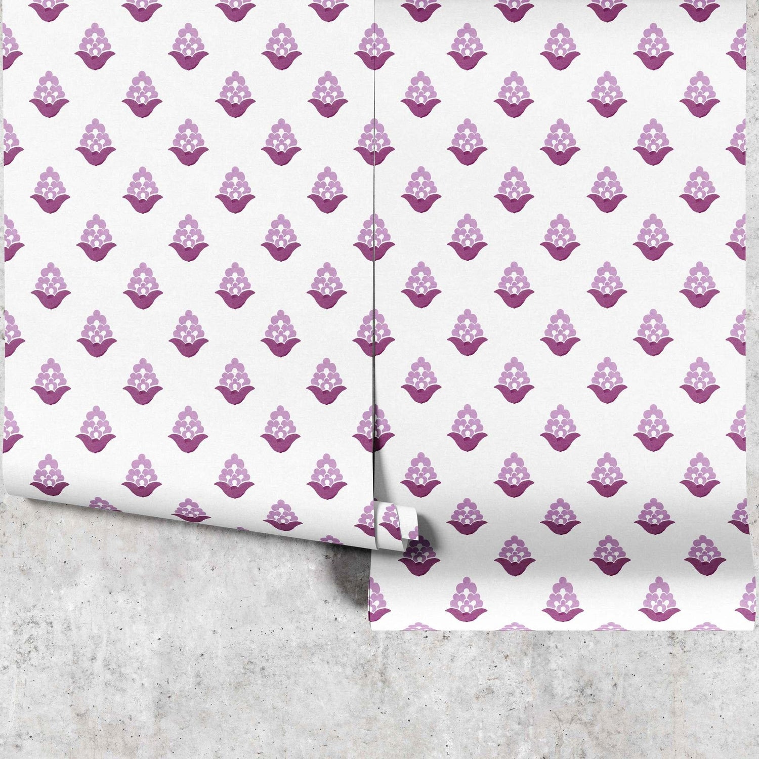 Blooming Verbena Wallpaper - Huggleberry Hill