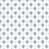Close-up swatch of Buds in Blue wallpaper with delicate floral buds pattern - Huggleberry Hill