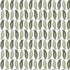 Close-up swatch of Sweet Chestnut wallpaper in green with leaf motif - Huggleberry Hill